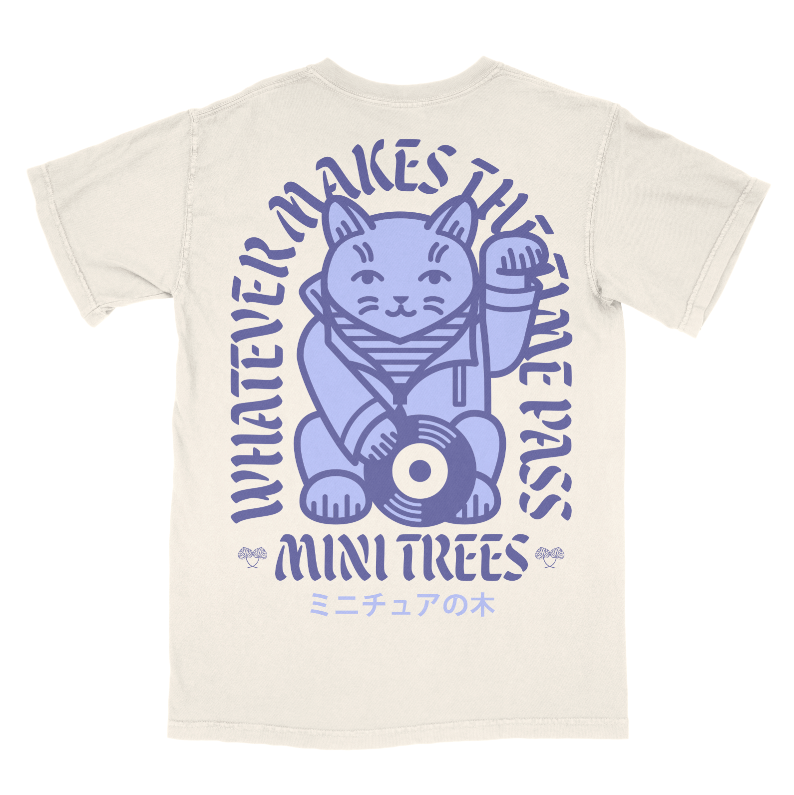 Mini Trees "Neko Blanco" T-Shirt